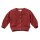 Baby-Strickjacke dunkelrot - 62/68