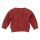 Baby-Strickjacke dunkelrot - 62/68