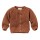 Baby-Strickjacke kastanie mélange  - 74/80