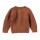 Baby-Strickjacke kastanie mélange  - 74/80