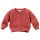 Baby-Strickjacke himbeerrot melange - 74/80