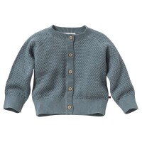 Baby-Strickjacke eukalyptus - 74/80