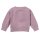 Baby-Strickjacke flieder melange - 62/68
