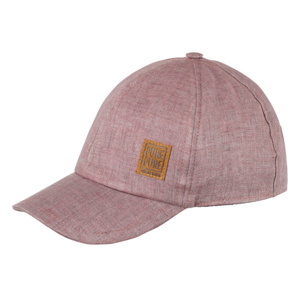 Schirmcap Leinen grape - 57
