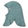 Basic Schalmütze Wolle aqua melange - 45