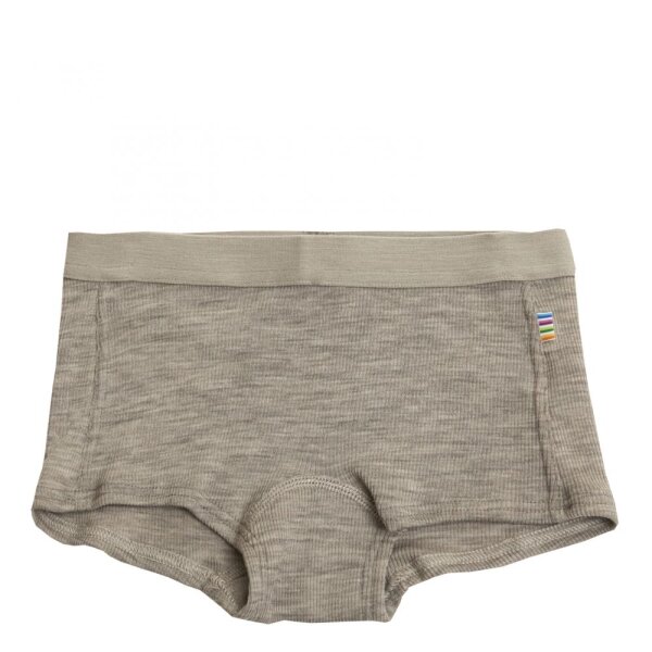 Hipster Wolle/Seide Ripp beige