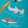 Switch Rishi T-Shirt Blue Sealife - 92/98