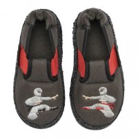 Hausschuhe Ninja grau - 26