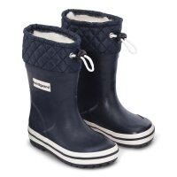 Sailor Gummistiefel warm gef&uuml;ttert navy