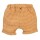 Baby-Shorts geringelt honiggelb - 86/92