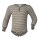 Body Langarm Wolle/Seide walnuss/natur