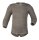 Body Langarm Wolle/Seide walnuss
