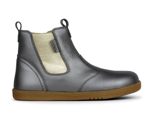 Kid+ Jodhpur Chelsea Boots Charcoal Shimmer