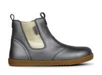 Kid+ Jodhpur Chelsea Boots Charcoal Shimmer