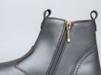 Kid+ Jodhpur Chelsea Boots Charcoal Shimmer