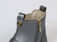 Kid+ Jodhpur Chelsea Boots Charcoal Shimmer