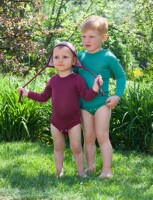 Body Langarm Wolle/Seide orchidee