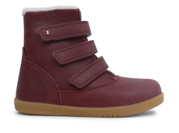 Kid+ Aspen Klett-Stiefel gefüttert plum