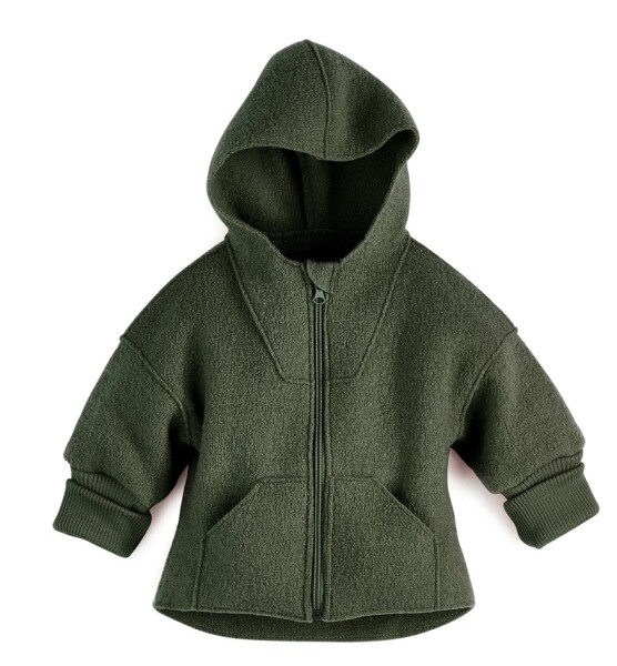 Walk-Jacke mit Reißverschluss olive - 98/104