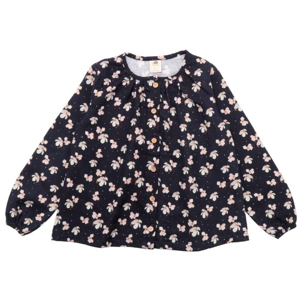 Bluse lang Musselin Magnolias - 104
