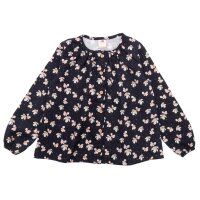 Bluse lang Musselin Magnolias - 104