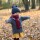 Schal Wolle/Seide burgundy