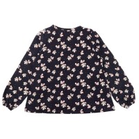 Bluse lang Musselin Magnolias - 140