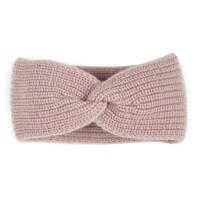 Strick-Stirnband Cashmere Kinder rose - Onesize