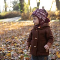Dufflecoat Wolle/BW braun
