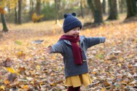 Walk-Dufflecoat Wolle/BW grau melange