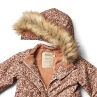 Winter Jacke Mathilde Tech rose dust flowers - 140