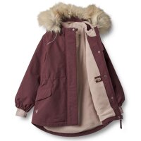 Winter Jacke Mathilde Tech purple dawn - 140
