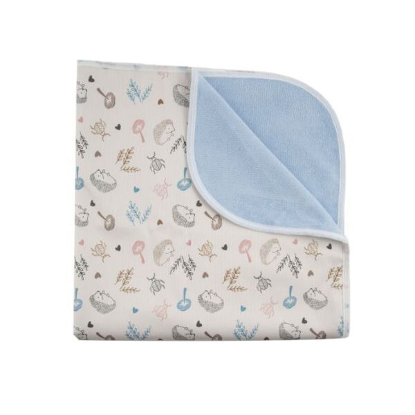 Spiel- und Wickeldecke 65x65 wasserdicht Woodland