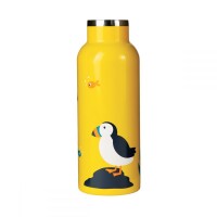 Buddy Trinkflasche Papgeientaucher gelb