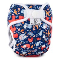 Pocketwindel DUO Klett ohne Einlage  - Onesize