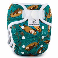 Pocketwindel DUO Klett ohne Einlage Otter - Onesize