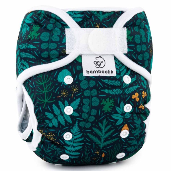 Pocketwindel DUO Klett ohne Einlage Farnkraut - Onesize