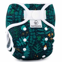 Pocketwindel DUO Klett ohne Einlage Farnkraut - Onesize