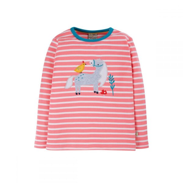 Discovery Shirt langarm Shettlandpony pink