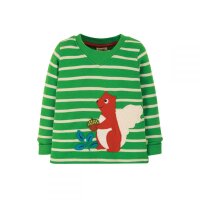 Easy On Top Shirt langarm Eichh&ouml;rnchen gr&uuml;n