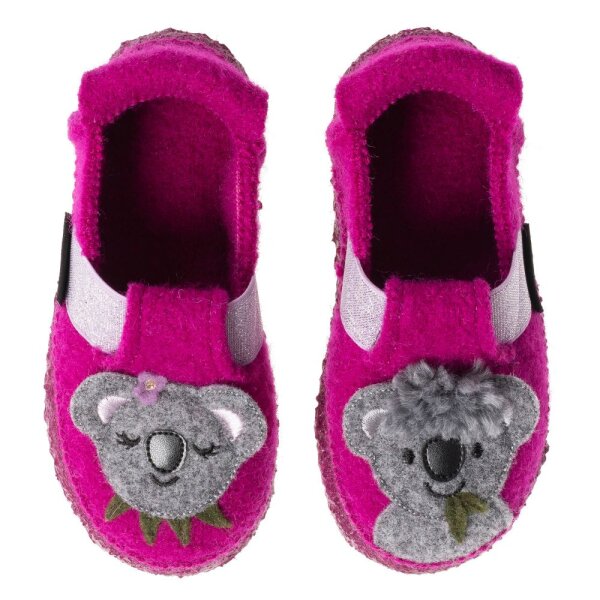 Hausschuhe Koala Babys beere