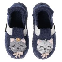 Hausschuhe Aristokitty dunkelblau