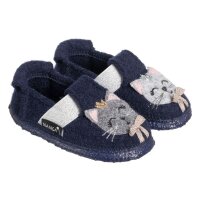 Hausschuhe Aristokitty dunkelblau