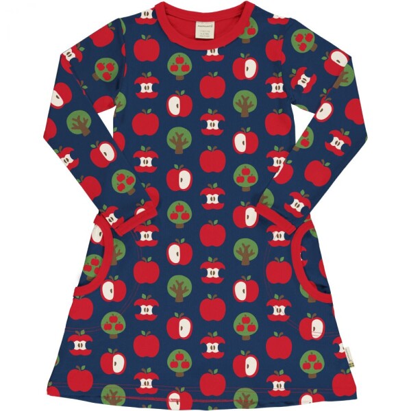 Kleid Langarm Apple dunkelblau