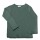 Shirt langarm Wolle/Seide dunkelgrün  - 110