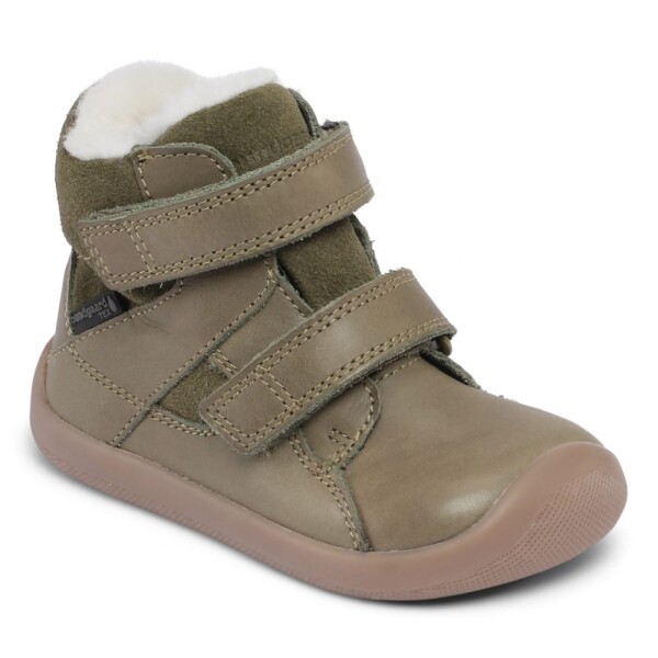 Walk Velcro Tex Wolle khaki