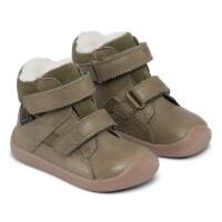 Walk Velcro Tex Wolle khaki