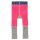 Strickleggings Pet Pals geringelt grau-pink