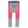 Strickleggings Pet Pals geringelt grau-pink