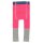Strickleggings Pet Pals geringelt grau-pink